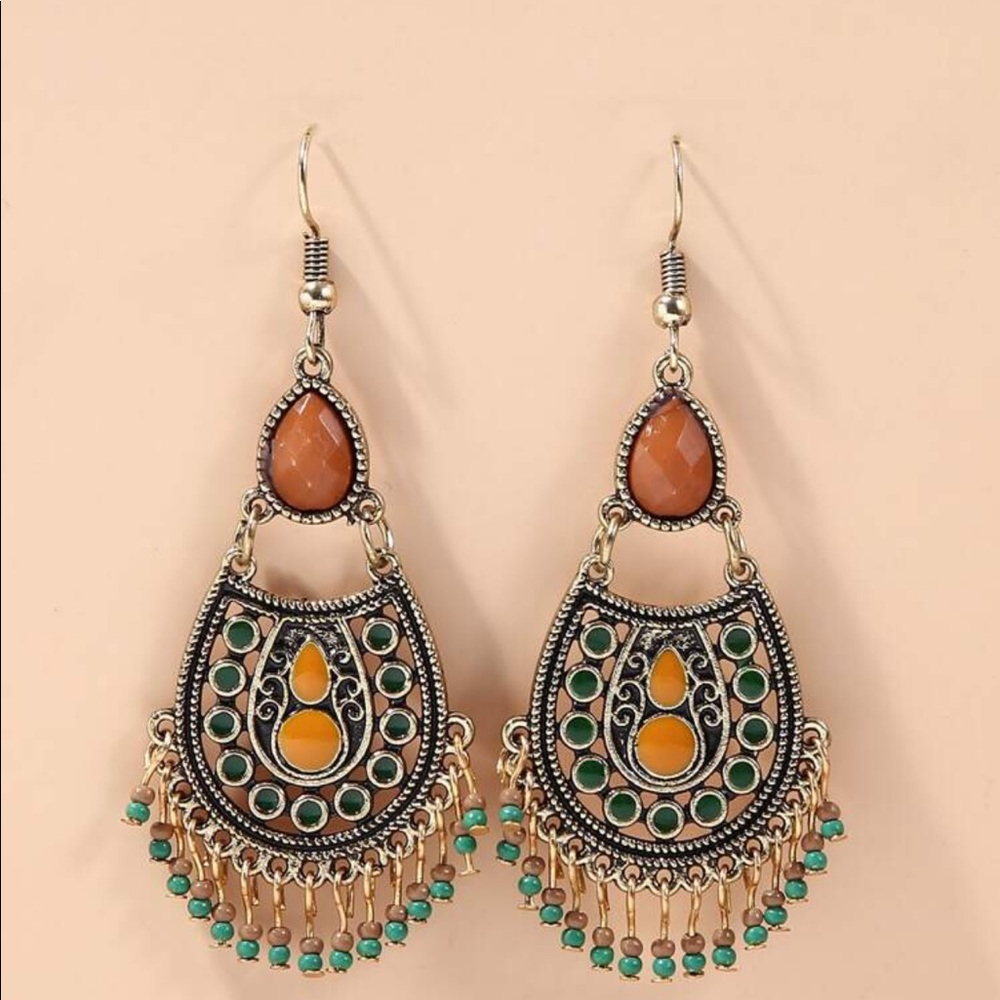 Bead Drop Earrings